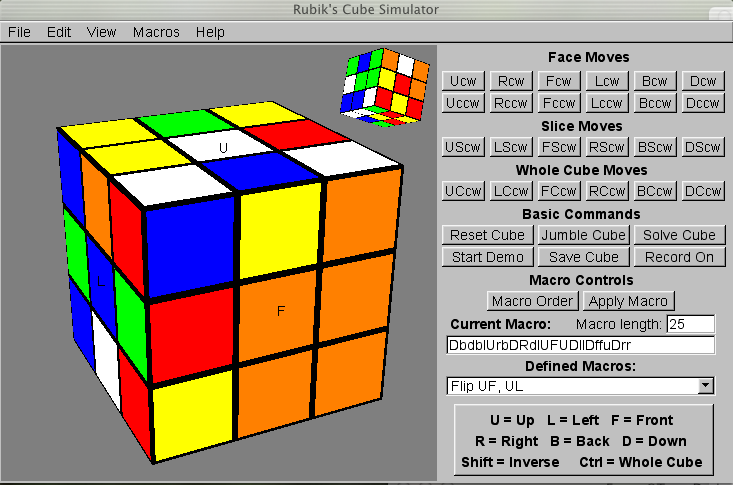 Cube solver
